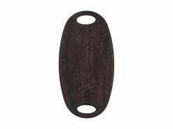 Hot Sale ๐คฉ Graze Oval Serving Board Black 48x25x2cm ๐