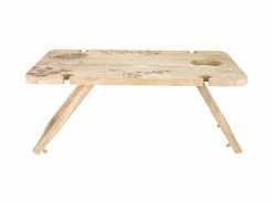 Promo 🎁 The Blck Pen Golden ☀️ Summer Folding Picnic Table 58x40x24cm ✨