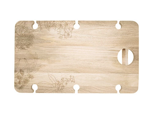 Hot Sale 🤩 The Blck Pen Golden ☀️ Summer Folding Picnic Table 68x40x24cm ✨ - Image 2