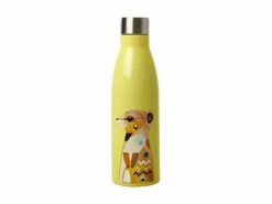 Best Pirce 👏 Pete Cromer Wildlife Double Wall Insulated Bottle 500ML Meerkat ⌛