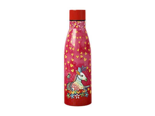 Cheapest โ๏ธ Love Hearts Double Wall Insulated Bottle 500ML Zig Zag Zebras ๐ฅ - Image 2