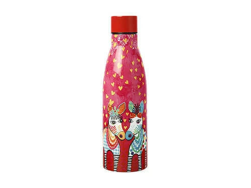 Cheapest โ๏ธ Love Hearts Double Wall Insulated Bottle 500ML Zig Zag Zebras ๐ฅ - Image 3