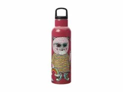 Best deal 🥰 Mulga the Artist Double Wall Insulated Bottle 600ML Cat 👏