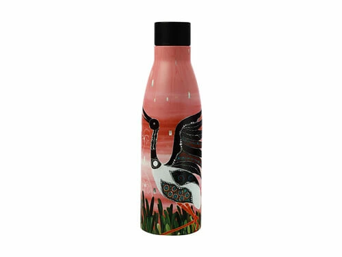 Best Pirce 🎉 Melanie Hava Jugaig-Bana-Wabu Double Wall Insulated Bottle 500ML Jabirus Pink 😍