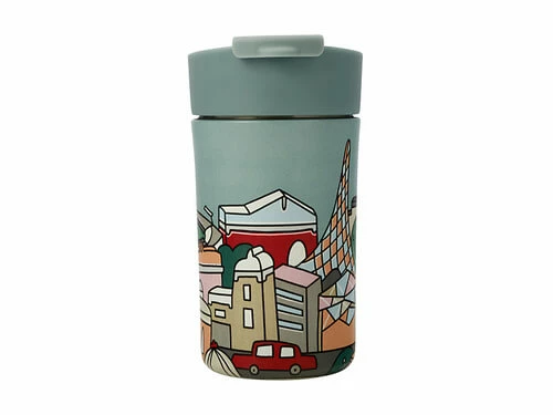 Budget π Megan McKean Cities Double Wall Insulated Cup 350ML Melbourne βοΈ