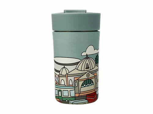 Budget π Megan McKean Cities Double Wall Insulated Cup 350ML Melbourne βοΈ - Image 2