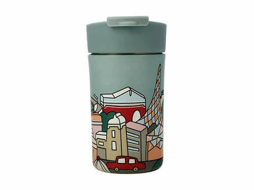 Budget π Megan McKean Cities Double Wall Insulated Cup 350ML Melbourne βοΈ - Image 3