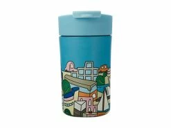 Outlet ⭐ Megan McKean Cities Double Wall Insulated Cup 350ML Sydney 🎁