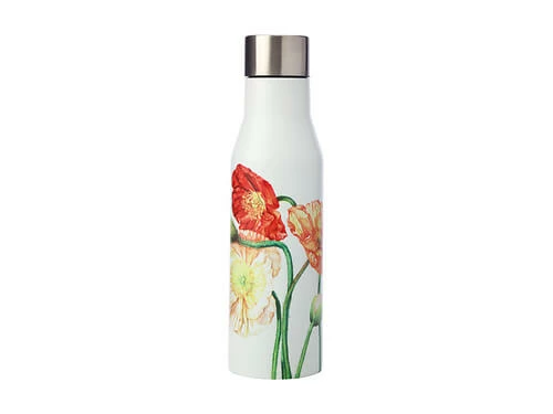 Coupon π€© Katherine Castle Floriade Double Wall Insulated Bottle 450ML Poppies β€οΈ