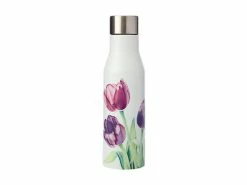 Best Pirce ✔️ Katherine Castle Floriade Double Wall Insulated Bottle 450ML Tulips 🎁