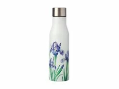 Cheapest 🎉 Katherine Castle Floriade Double Wall Insulated Bottle 450ML Irises ⭐