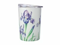 Cheapest 🔔 Katherine Castle Floriade Double Wall Insulated Cup 360ML Irises 🥰