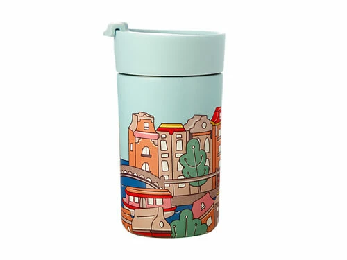 Coupon π Megan McKean Cities Double Wall Insulated Cup 350ML Amsterdam β¨