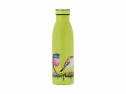 Budget 🧨 Katherine Castle Bird Talk Double Wall Insulated Bottle 500ML Pink Robins 🧨