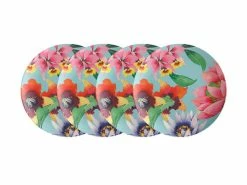 Best deal 🔥 Balinese Garden Bamboo Plate 20cm Set of 4 😍