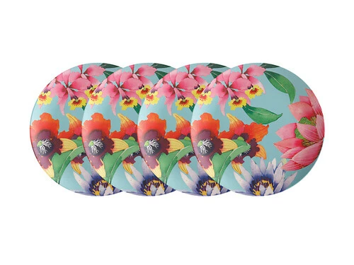 Best deal ๐ฅ Balinese Garden Bamboo Plate 20cm Set of 4 ๐