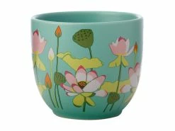 Coupon ๐คฉ Royal Botanic Gardens Victoria Lotus Planter Pot 12cm Mint ๐