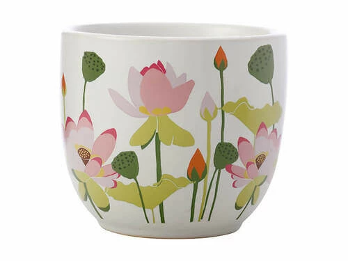 Best Pirce ๐ Royal Botanic Gardens Victoria Lotus Planter Pot 12cm White ๐ - Image 3