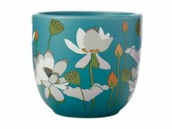 Buy π Royal Botanic Gardens Victoria Lotus Planter Pot 14cm Aqua π₯°