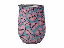 New ✨ Kasey Rainbow Be Kind Double Wall Insulated Tumbler 350ML Hearts 😀