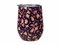 Discount ⭐ Kasey Rainbow Be Kind Double Wall Insulated Tumbler 350ML Leopard 🌟