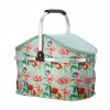 Budget 😉 Balinese Garden Insulated Picnic Carry Basket 40L 🎉