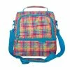 Promo 🌟 Kasey Rainbow Be Kind Insulated Lunch Bag Plaid ❤️