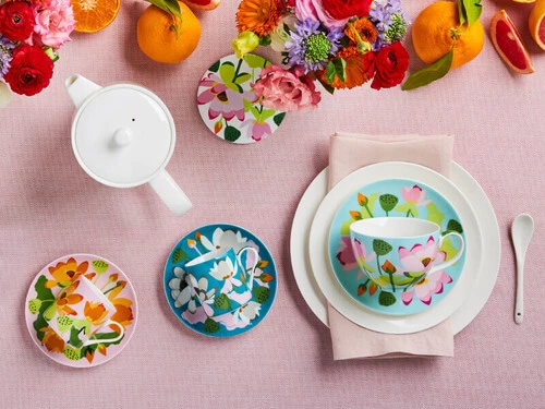 Cheapest βοΈ Royal Botanic Gardens Victoria Lotus Double Wall Glass Mug 380ML Pink Gift Boxed β - Image 2